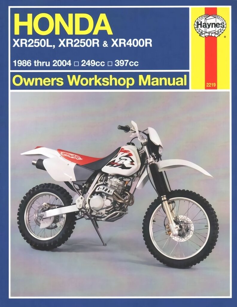 Honda XR250L, XR250R & XR400R (86 - 04) cena un informācija | Ceļojumu apraksti, ceļveži | 220.lv