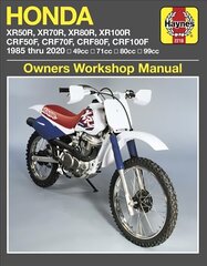 Honda XR50R, XR70R, XR80R, XR100R, CRF50F, CRF70F, CRF80F, CRF100F (85-20): 49cc, 71cc, 80cc, 99cc цена и информация | Путеводители, путешествия | 220.lv