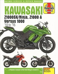 Kawasaki Z1000, Z1000SX & Versys ('10 - '16) cena un informācija | Ceļojumu apraksti, ceļveži | 220.lv