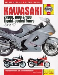 Kawasaki ZX900, 1000 & 1100 Liquid-Cooled Fours цена и информация | Путеводители, путешествия | 220.lv