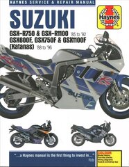 Suzuki GSX-R750 & GSX-R1100, GSX600F, GSX750F & GSX1100F (Katanas) (86 - 96) цена и информация | Путеводители, путешествия | 220.lv