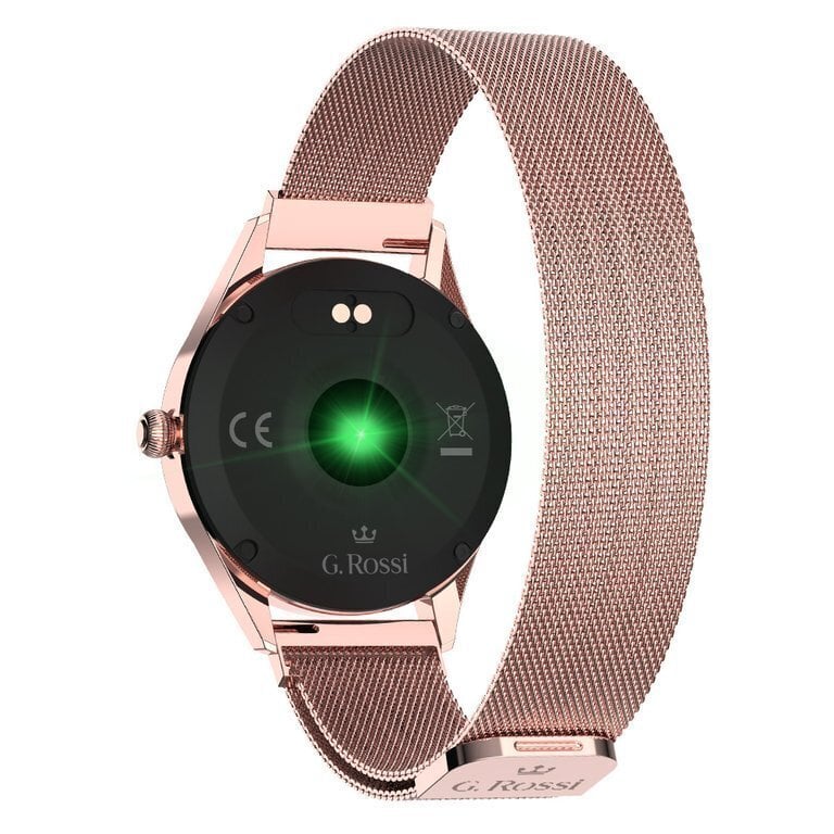 G. Rossi SW017 Rose Gold cena un informācija | Viedpulksteņi (smartwatch) | 220.lv