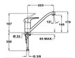 Jaucējkrāns Teka MB2 302 цена и информация | Ūdens maisītāji virtuvei | 220.lv