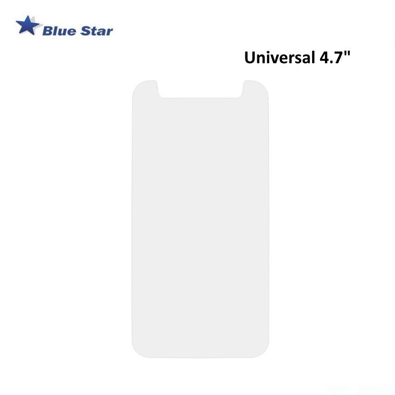 Aizsargplēve-stikls BS Tempered Glass 9H Extra Shock Universāls Mobiliem Telefoniem līdz 4.7 collām cena un informācija | Ekrāna aizsargstikli | 220.lv