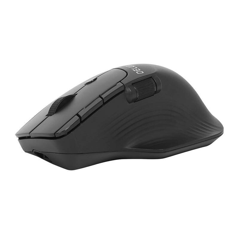 Bezvadu pelīte Delux M913DB 2.4G (black) cena un informācija | Peles | 220.lv