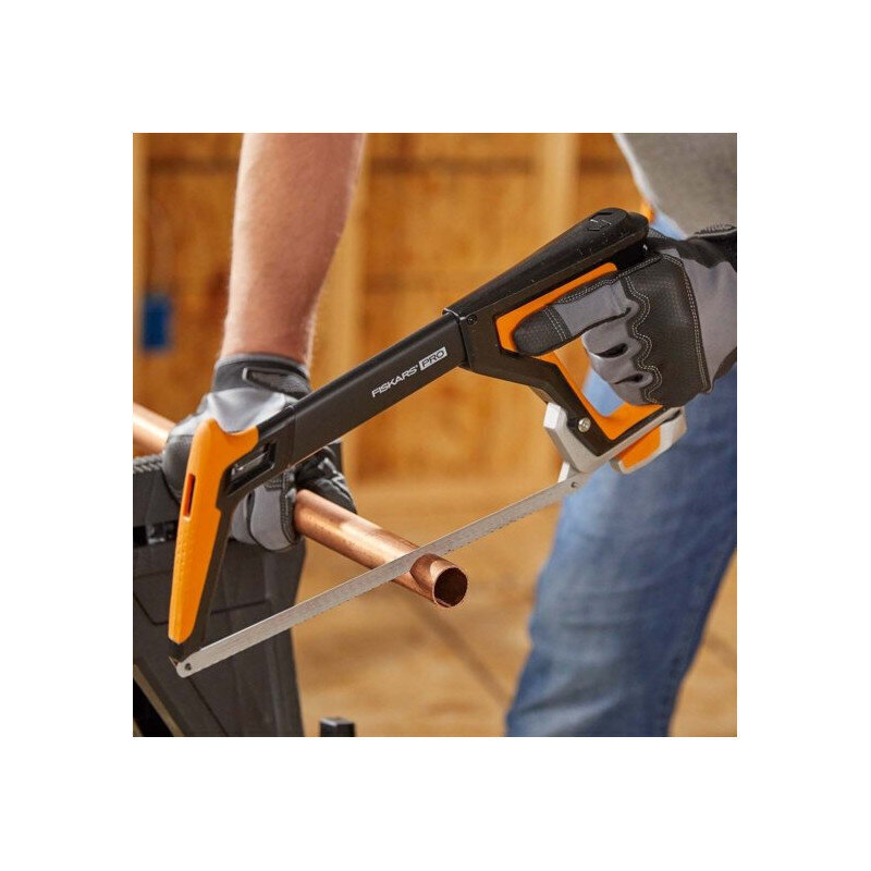 Zāģis metālam Fiskars TrueTension 30cm 24tpi (1062931) цена и информация | Rokas instrumenti | 220.lv