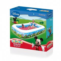 Piepūšamais baseins Bestway Mickey Mouse, 262 x 175 x 51 cm cena un informācija | Baseini | 220.lv