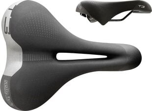 Велосипедное сиденье Selle Italia Touring T 3 Flow S, черного цвета цена и информация | Седла для велосипедов и чехлы на сиденья | 220.lv