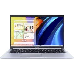 Asus VivoBook Series M1502IA-BQ068W 4600H|3000 MHz|15.6 "|1920x1080|RAM 8 GB|DDR4|SSD 512 GB|AMD Radeon Graphics|Integrated|ENG|Windows 11 Home|Silver|1.7 kg|90NB0Y52-M003W0 cena un informācija | Portatīvie datori | 220.lv