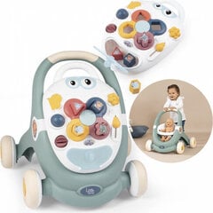 Smoby Little Walker 3in1 Pusher interaktīvie ratiņi cena un informācija | Smoby Rotaļlietas, bērnu preces | 220.lv