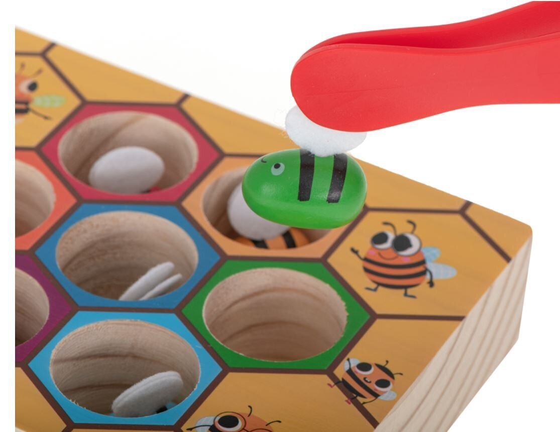 Montessori bišu šūnveida izglītojoša spēle cena un informācija | Attīstošās rotaļlietas | 220.lv