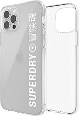 Чехол SuperDry Snap для iPhone 12/12 Pro цена и информация | Чехлы для телефонов | 220.lv