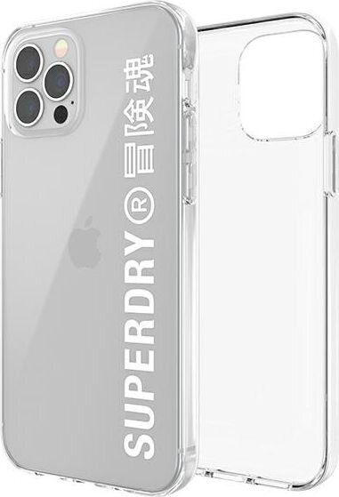 SuperDry Snap iPhone 12/12 Pro цена и информация | Telefonu vāciņi, maciņi | 220.lv