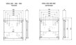 Multibrackets Wallmount Flip 50-95” cena un informācija | TV kronšteini | 220.lv