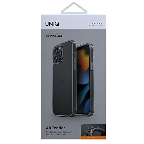 Uniq Air Fender iPhone 13 Pro Max 6.7 "gray / smoked gray cena un informācija | Telefonu vāciņi, maciņi | 220.lv