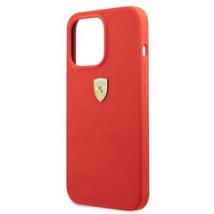 Ferrari FESSIHCP13XRE iPhone 13 Pro Max 6.7 "red Silicone цена и информация | Чехлы для телефонов | 220.lv