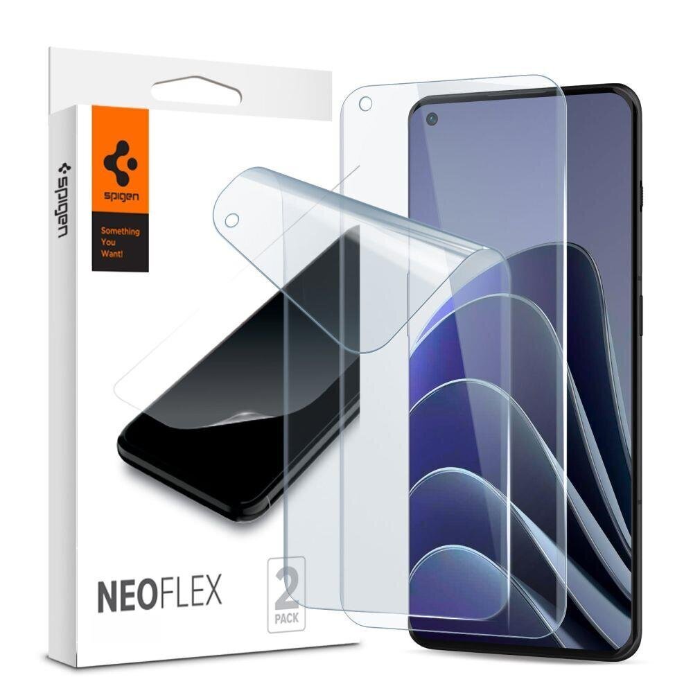 Spigen Neo Flex, OnePlus 10 Pro 5G, 2-pack цена и информация | Ekrāna aizsargstikli | 220.lv