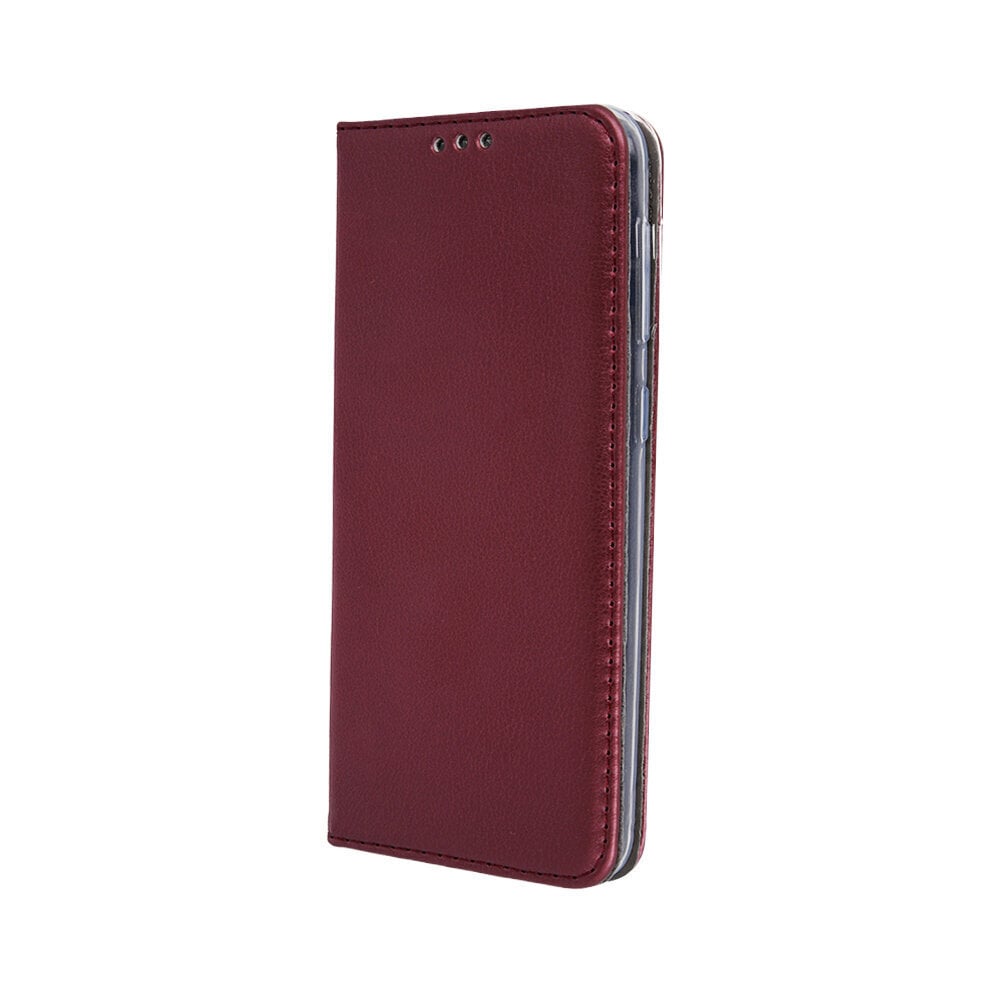 Smart Magnetic iPhone 13 6,1" burgundy cena un informācija | Telefonu vāciņi, maciņi | 220.lv