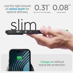 Spigen Armor iPhone 14 Pro Max Black cena un informācija | Telefonu vāciņi, maciņi | 220.lv