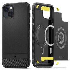 Чехол Spigen для iPhone 14, черный цена и информация | Чехлы для телефонов | 220.lv