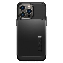 Чехол Spigen Slim Armor для iPhone 14 Pro Max, черный цена и информация | Чехлы для телефонов | 220.lv