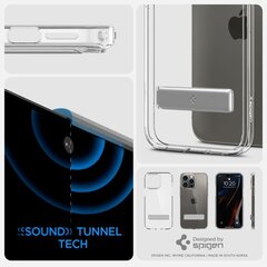 Spigen Ultra Hybrid "S" iPhone 14 Pro Crystal Clear cena un informācija | Telefonu vāciņi, maciņi | 220.lv