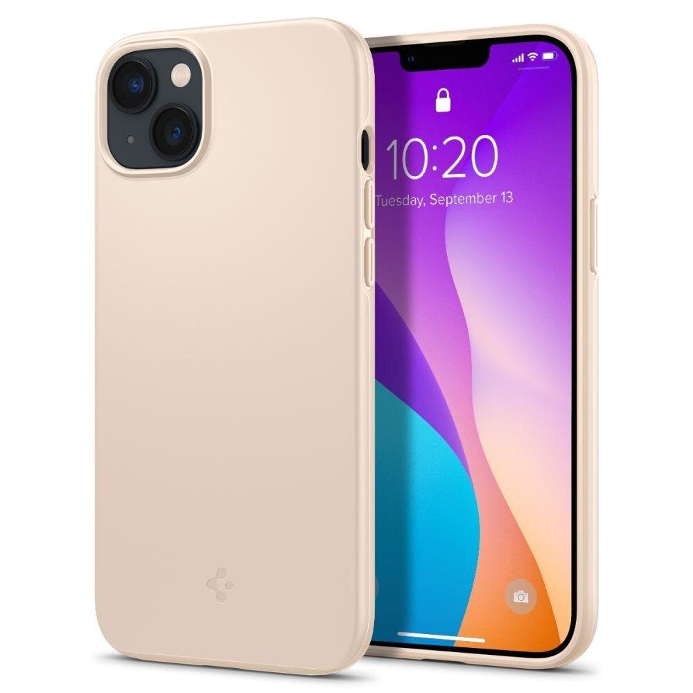 Spigen Thin Fit iPhone 14 Plus SAND BEIGE cena un informācija | Telefonu vāciņi, maciņi | 220.lv