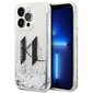 Karl Lagerfeld KLHCP14LLBKLCS priekš iPhone 14 Pro, caurspīdīgs cena un informācija | Telefonu vāciņi, maciņi | 220.lv