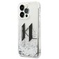Karl Lagerfeld KLHCP14XLBKLCS priekš iPhone 14 Pro Max, caurspīdīgs cena un informācija | Telefonu vāciņi, maciņi | 220.lv