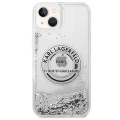 Karl Lagerfeld KLHCP14SLCRSGRS для iPhone 14, серебристый цена и информация | Чехлы для телефонов | 220.lv