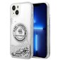 Karl Lagerfeld KLHCP14SLCRSGRS priekš iPhone 14, sudraba cena un informācija | Telefonu vāciņi, maciņi | 220.lv