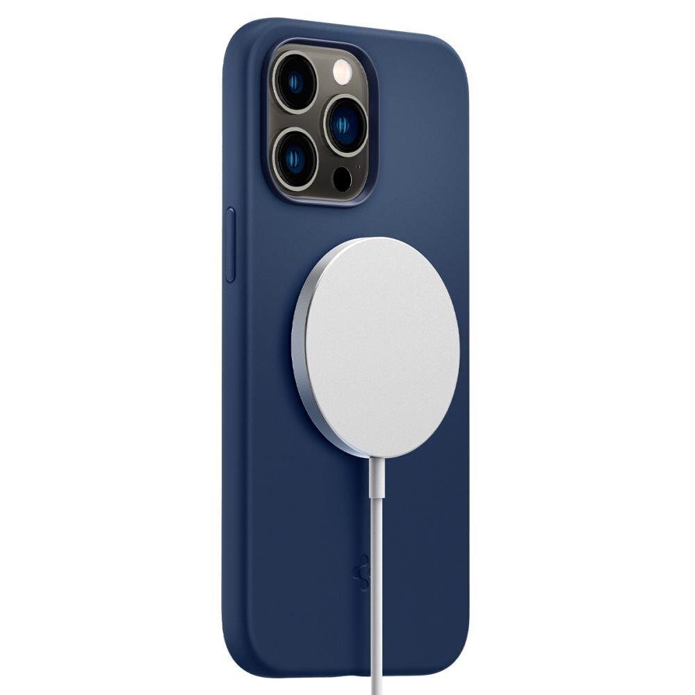 Spigen Silicone Fit iPhone 14 Pro Max Blue cena un informācija | Telefonu vāciņi, maciņi | 220.lv