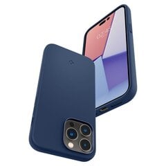 Чехол Spigen Silicone Fit для iPhone 14 Pro Max, синий цена и информация | Чехлы для телефонов | 220.lv