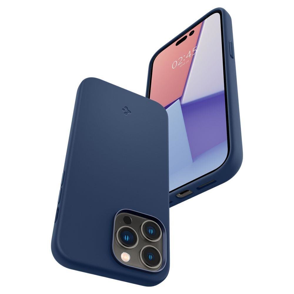 Spigen Silicone Fit iPhone 14 Pro Max Blue cena un informācija | Telefonu vāciņi, maciņi | 220.lv