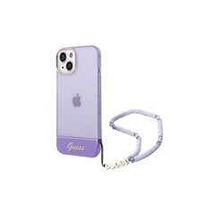 Guess GUHCP14LHGCOHU iPhone 14 Pro violet cena un informācija | Telefonu vāciņi, maciņi | 220.lv