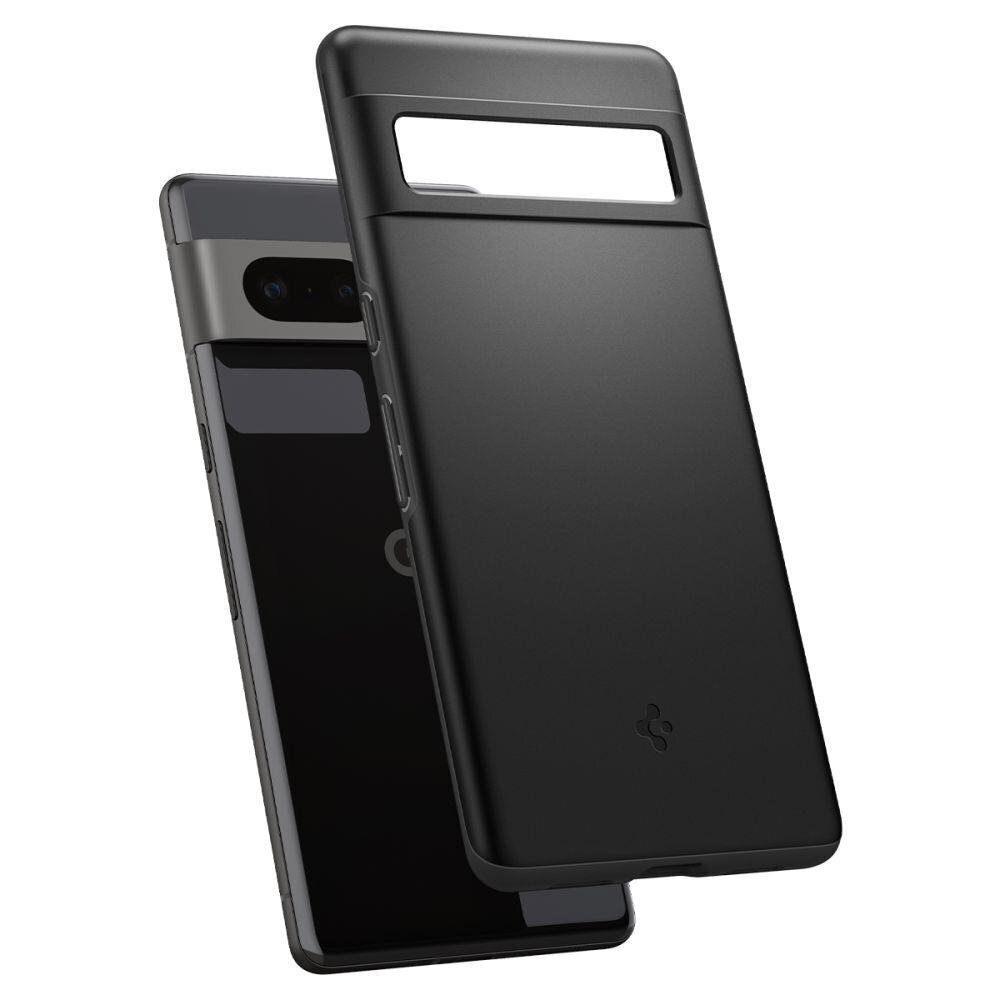 Spigen Thin Fit Google Pixel 7 black cena un informācija | Telefonu vāciņi, maciņi | 220.lv