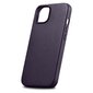 iCarer Leather iPhone 14 Dark Purple (WMI14220705-DP) (MagSafe Compatible) cena un informācija | Telefonu vāciņi, maciņi | 220.lv