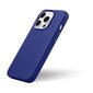 iCarer Litchi Leather iPhone 14 Pro Max Magnetic with MagSafe Dark Blue (WMI14220712-DB) цена и информация | Telefonu vāciņi, maciņi | 220.lv