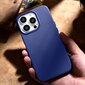 iCarer Litchi Leather iPhone 14 Pro Max Magnetic with MagSafe Dark Blue (WMI14220712-DB) цена и информация | Telefonu vāciņi, maciņi | 220.lv