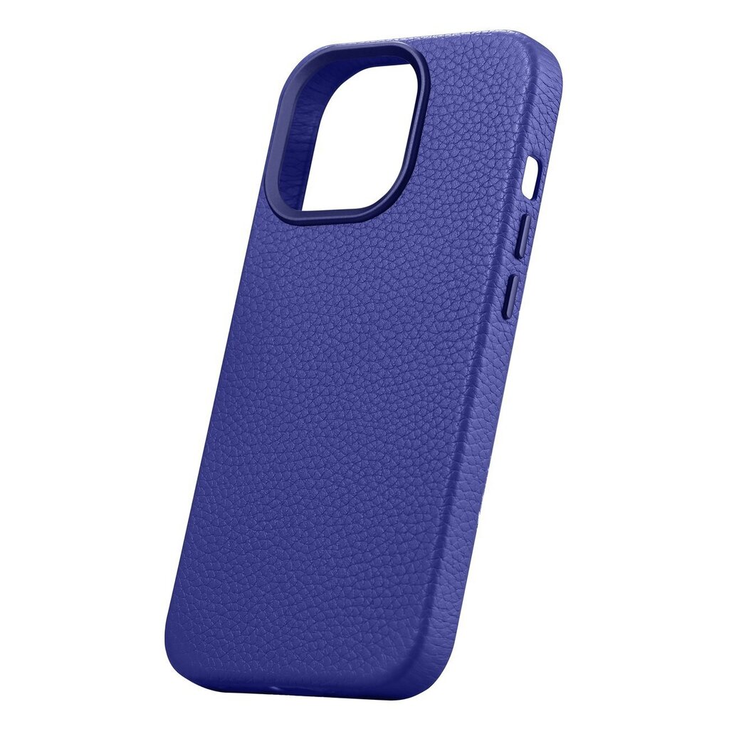 iCarer Litchi Leather iPhone 14 Pro Max Magnetic with MagSafe Dark Blue (WMI14220712-DB) цена и информация | Telefonu vāciņi, maciņi | 220.lv