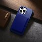 iCarer Litchi Leather iPhone 14 Pro Max Magnetic with MagSafe Dark Blue (WMI14220712-DB) цена и информация | Telefonu vāciņi, maciņi | 220.lv