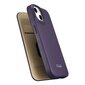 iCarer Leather iPhone 14 Flip Magnetic MagSafe Leather Dark Purple (WMI14220713-DP) cena un informācija | Telefonu vāciņi, maciņi | 220.lv