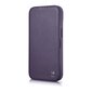 iCarer Leather iPhone 14 Flip Magnetic MagSafe Leather Dark Purple (WMI14220713-DP) cena un informācija | Telefonu vāciņi, maciņi | 220.lv