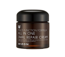 Atjaunojošs sejas krēms ar gliemežu sekrēta filtrātu 92% (All In One Snail Repair Cream) цена и информация | Наносите на чистую кожу лица. Подержите около 10-15 минут и смойте водой. | 220.lv