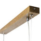 Koka piekārta lampa 60cm, 20W, 2000lm, 3000K, "Slim" spilgta cena un informācija | Lustras | 220.lv