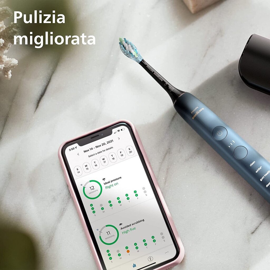 Elektriskā zobu birste Philips Sonicare HX9911/89 cena un informācija | Elektriskās zobu birstes | 220.lv