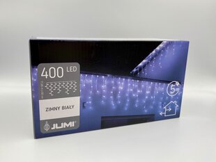 400 LED āra lāstekas, auksti baltas цена и информация | Гирлянды | 220.lv