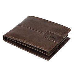 Мужской кожаный бумажник Todi 1123-1 GR-TODI-1123C.BRAZ-19 цена и информация | Мужские кошельки | 220.lv