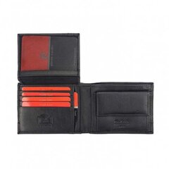 Мужской кожаный кошелёк Ramonas-5 + подарочный пакет GR-YS17-8806/NERO+BLU-19 цена и информация | Мужские кошельки | 220.lv