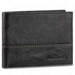 Мужской кожаный кошелёк Damian-4 + подарочный пакет , GR-8805-TILAK24/NERO-19 цена и информация | Мужские кошельки | 220.lv